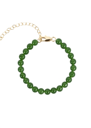 Candy Coral Lucid Green S bracelet Dark Green Gilded House Of Vincent 